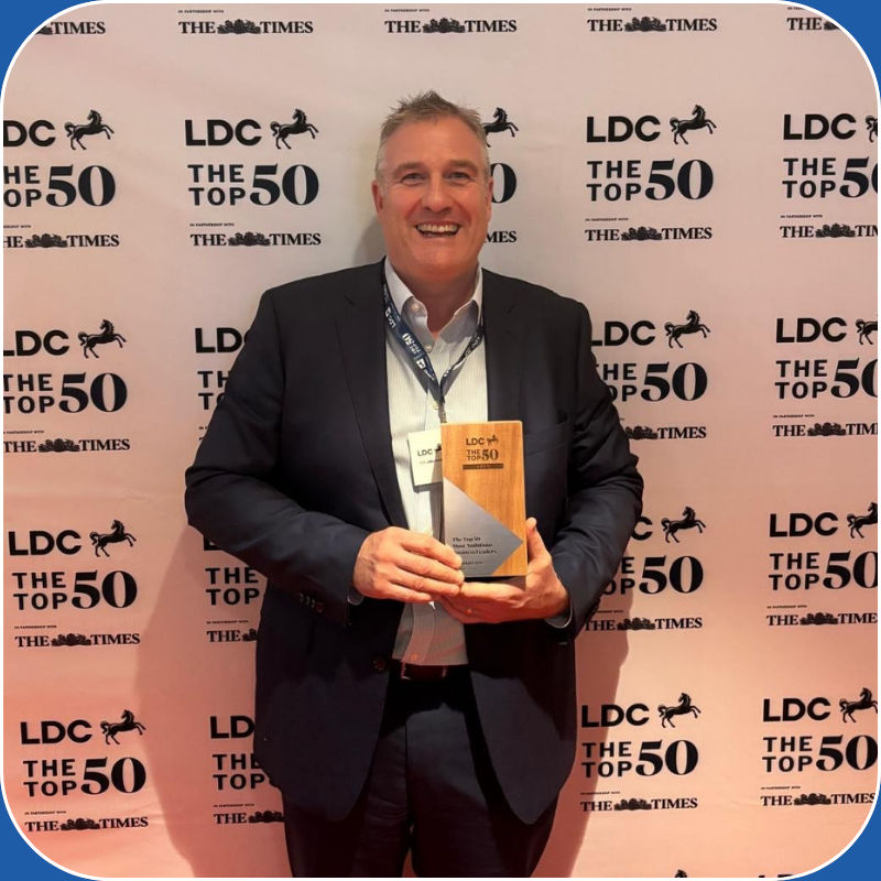 Celebrating Leadership Excellence: Breandan Flynn Named Among UK’s Top 50 Most Ambitious Business Leaders