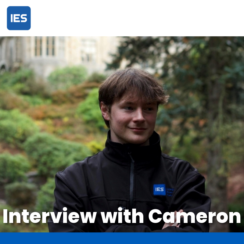 Interview with Undergraduate and Placement Student, Cameron