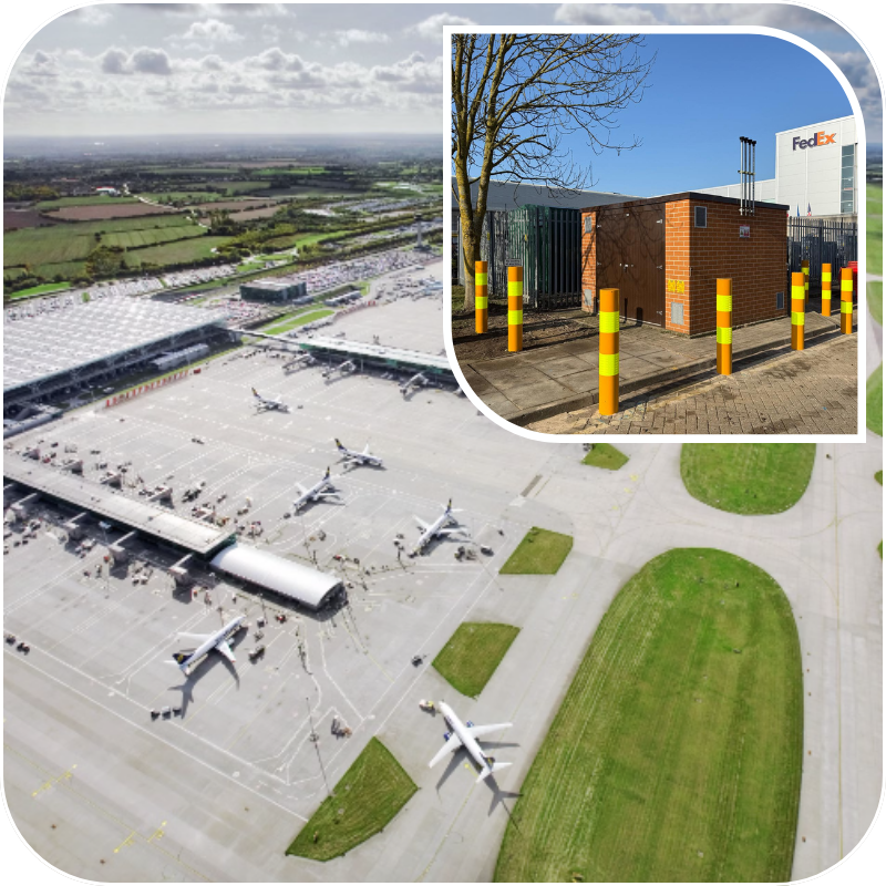 Protection works for Cadent Gas at Stanstead Airport
