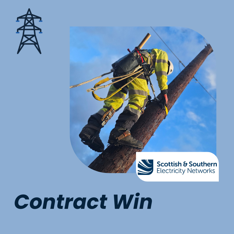 IES Utility Solutions Secures multi-year Overhead Line Framework with SSEN Distribution in the north of Scotland